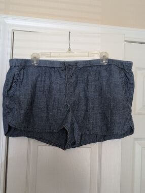 J. Crew Chambray Drawstring Shorts
